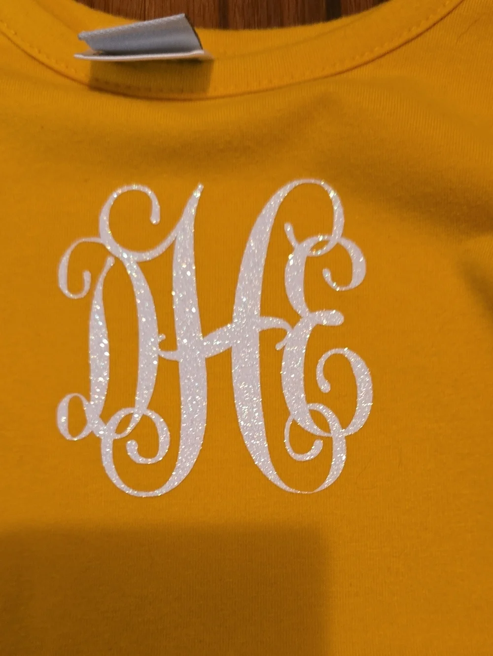 Monogrammed Fall Dress